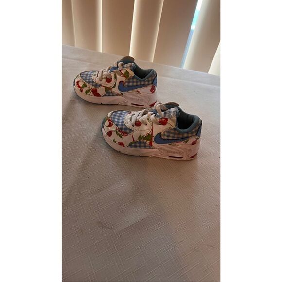 Nike Air Max Excee Unisex Cherries Casual Running Sneakers Blue White Size 6C - Picture 6 of 10